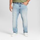 Men's Big & Tall Slim Straight Fit Jeans With Coolmax - Goodfellow & Co Medium Vintage Wash