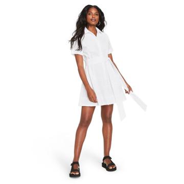 Women's Eyelet Shirtdress - Lisa Marie Fernandez For Target White Xxs