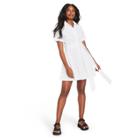 Women's Eyelet Shirtdress - Lisa Marie Fernandez For Target White Xxs