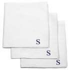 Cathy's Concepts Monogram Groomsmen Gift Handkerchief Set - S, Men's, Size: