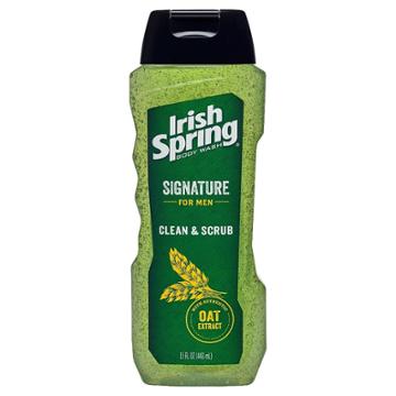 Irish Spring Signature Body Wash Clean And Scrub