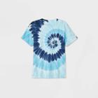 Men's Loose Fit Short Sleeve Crew Neck T-shirt - Original Use Blue