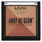Nyx Professional Makeup Away We Glow Illuminating Powder Brick Road