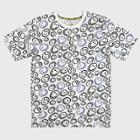 Smileyworld Men's Smiley Positivity Short Sleeve Graphic T-shirt - White