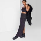 Women's Midi Skirt - Wild Fable Black