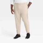 Men's Big & Tall Run Knit Pants - All In Motion Stone