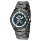 Men's Disney Grumpy Fortaleza Stainless Steel Watch - Black