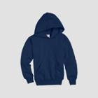 Hanes Kids' Comfort Blend Eco Smart Hooded Sweatshirt - Navy