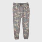 Men's Tall Camo Print 29 Mid-rise Jogger Pants - Original Use Green Mt, Green/green