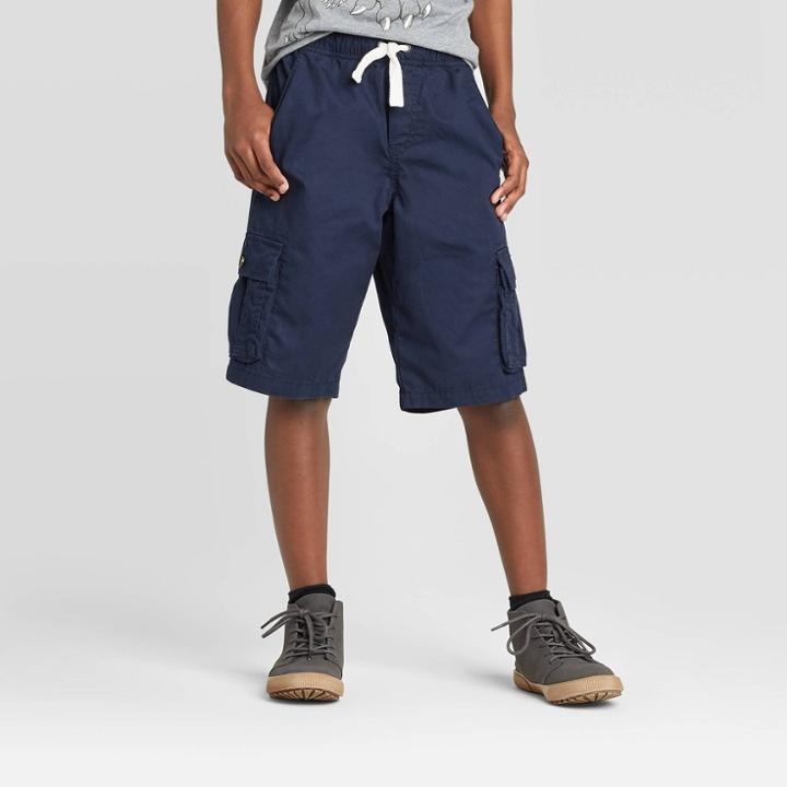 Boys' Cargo Shorts - Cat & Jack Blue S, Boy's,