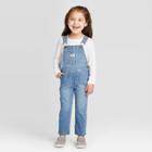 Oshkosh B'gosh Toddler Girls' Striped Overall - Blue 12m, Toddler Girl's,