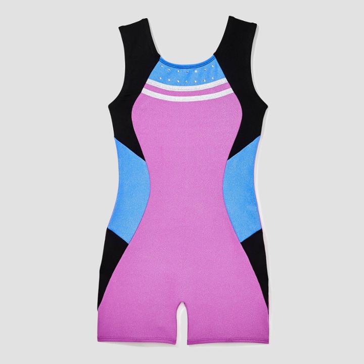Girls' Biketard - Freestyle By Danskin Purple