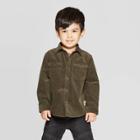 Toddler Boys' Corduroy Button-down Shirt - Art Class Green 2t, Toddler Boy's, Brown