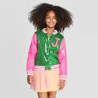 Girls' Jojo's Closet Track Jacket - Pink/green