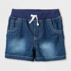 Baby Boys' Jean Shorts Fletcher Wash - Cat & Jack Blue