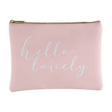 Ruby+cash Zip Cosmetic Bag - Hello