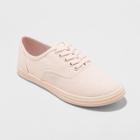 Women's Emilee Lace-up Canvas Sneakers - Mossimo Supply Co. Blush