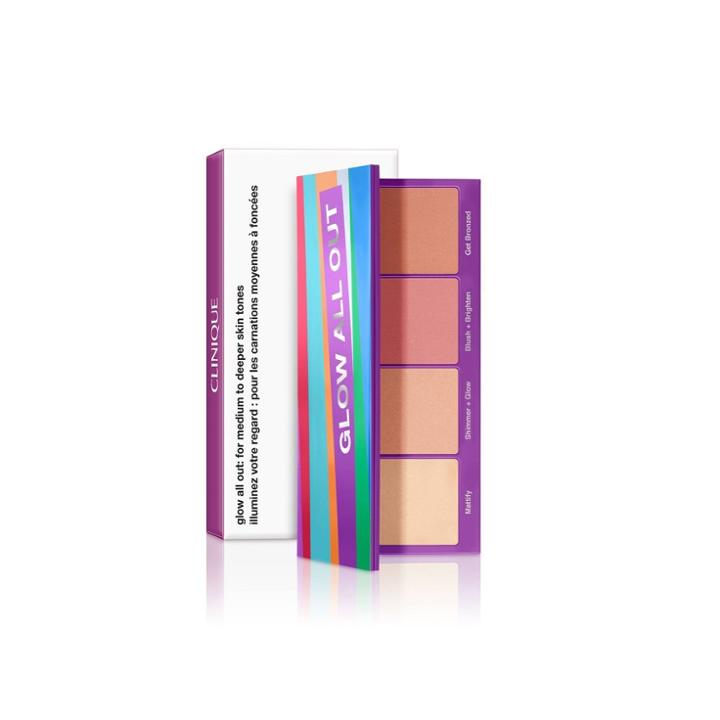 Clinique Glow All Out Palette - Medium/dark - 1oz - Ulta Beauty