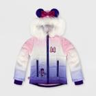 Girls' Disney Minnie Mouse Parka Jacket - Pink/purple 3 - Disney