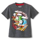 Hit Entertainment Petitetoddler Boys' Thomas & Friends Short Sleeve T-shirt - Charcoal Heather 5t, Boy's, Gray