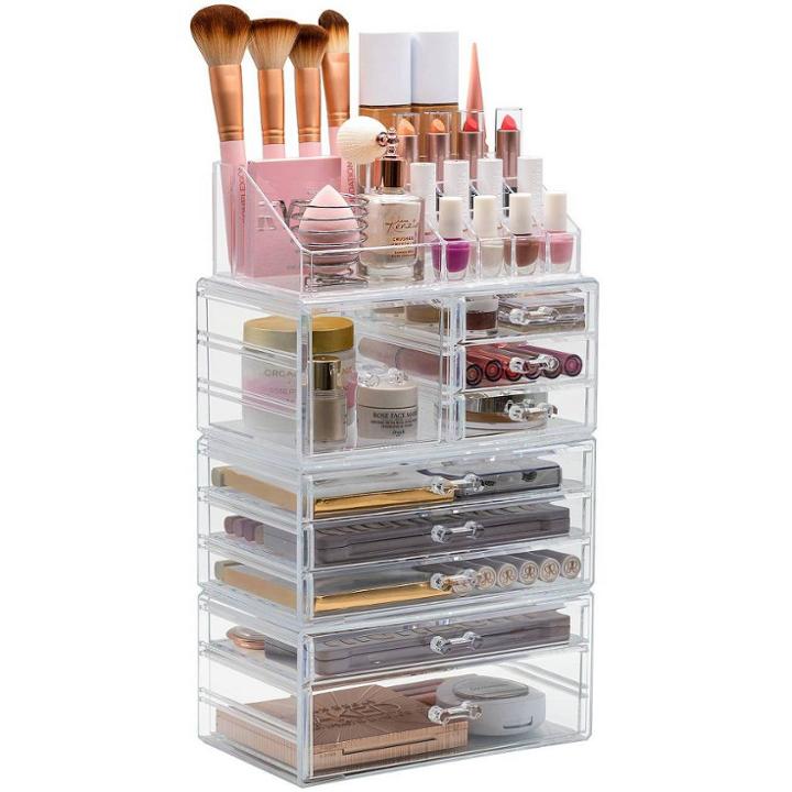 Sorbus Makeup And Jewelry Storage Case Display Organizer