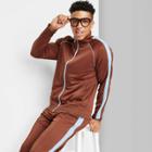 Adult Casual Fit Track Jacket - Original Use Brown