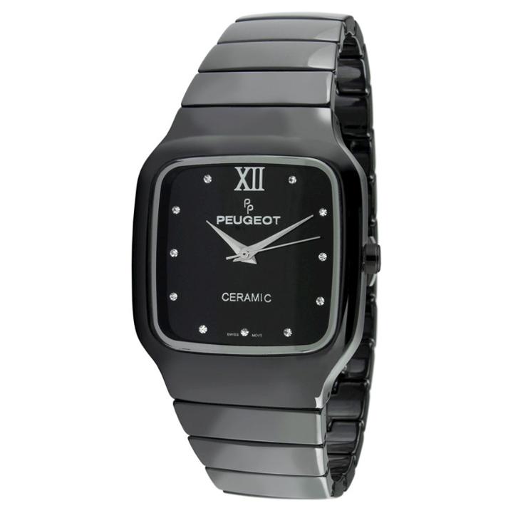 Peugeot Watches Peugeot Women's Black Genuine Ceramic