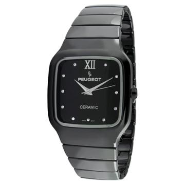 Peugeot Watches Peugeot Women's Black Genuine Ceramic