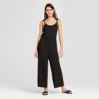 Women's Tie Strap Jumpsuit - Love @ First Sight (juniors') - Black
