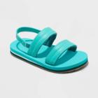 Toddler Girls' Shayla Ankle Strap Sandals - Cat & Jack Mint