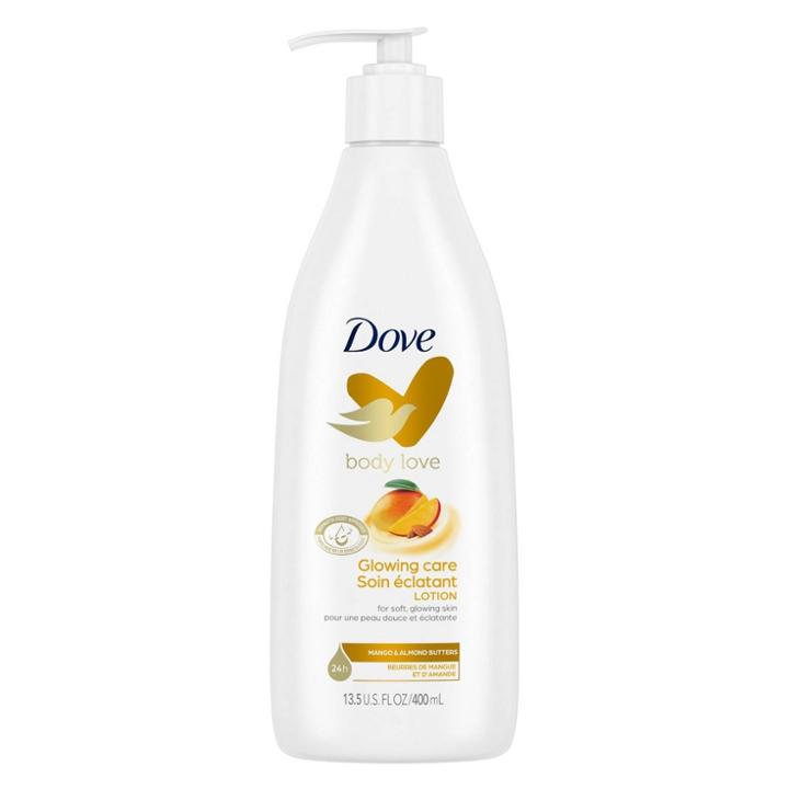 Dove Beauty Body Love Mango Cream Oil Glowing Care Body Lotion