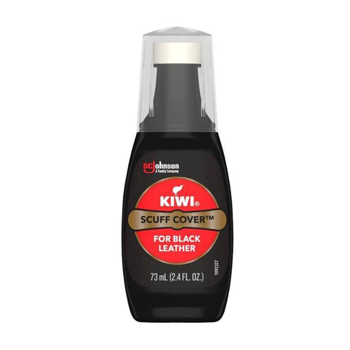 Kiwi Shoe Scuff Cover, Black, 2.4 Fl Oz, Kids Unisex