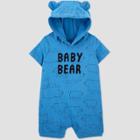 Baby Boys' Baby Bear Romper - Just One You Made By Carter's Blue