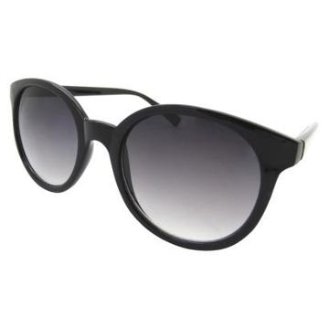Xhilaration Round Sunglasses - Black