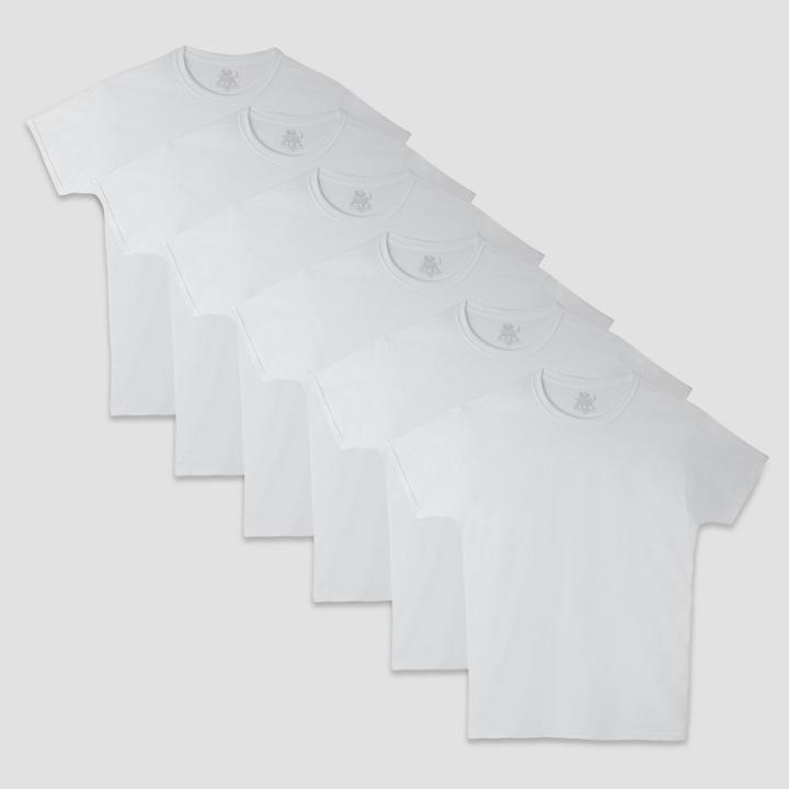 Fruit Of The Loom Men's Tapered Crew Neck T-shirt Undershirt