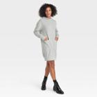 Women's Long Sleeve Sweater Dress- Who What Wear Gray
