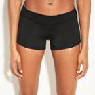 Women's Swim Boyshort - Kona Sol Black