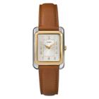 Women's Timex Watch With Leather Strap - Brown Tw2r89500jt