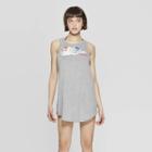 Disney Women's Mickey Mouse Sleeveless Scoop Neck Cover-up - Awake Gray