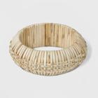 Thick Woven Straw Cuff Bracelet - A New Day Natural, Women's
