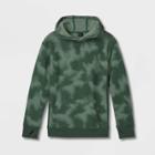 Boys' Fleece Hooded Sweatshirt - All In Motion Camo Green