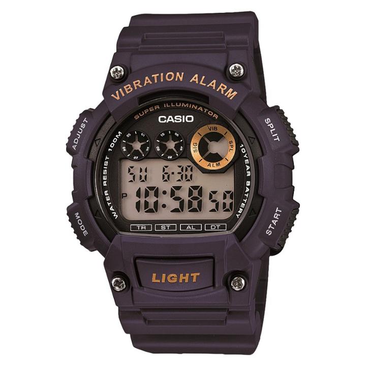 Casio Men's Digital Strap Watch - Blue (w735h-2avcf),