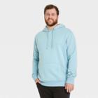 Men's Tall Standard Fit Hooded Sweatshirt - Goodfellow & Co Blue