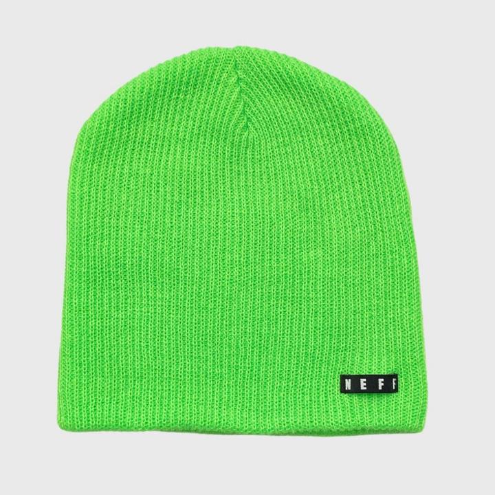 Neff Beanie - Green, Hats, Gloves And