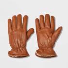 Men's Dress Gloves With Sherpa Lined - Goodfellow & Co Brown