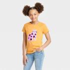 Girls' Flip Sequin Short Sleeve T-shirt - Cat & Jack Medium Mustard Yellow