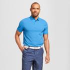 Men's Pique Golf Polo Shirt - C9 Champion Hotline Blue Heather