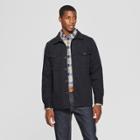 Men's Lightweight Shirt Jacket - Goodfellow & Co Black