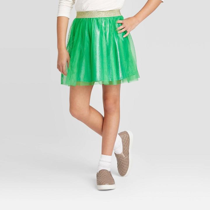 Girls' Shine Tutu - Cat & Jack Green
