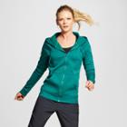 Women's Activewear Tech Fleece Sweatshirt - Emerald Night M - C9 Champion, Green